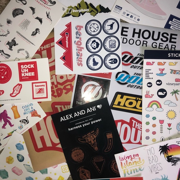Accessories - BRAND NAME STICKER SHEET